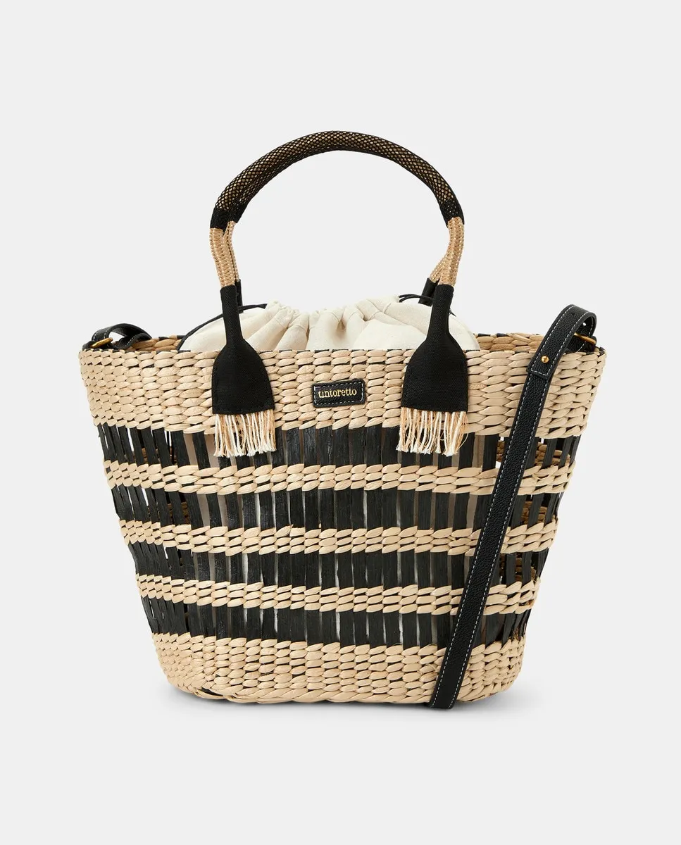 Плетеная сумка-корзина из натурального волокна Tintoretto, бежевый
Плетеная сумка-корзина из натурального волокна Tintoretto, бежевый