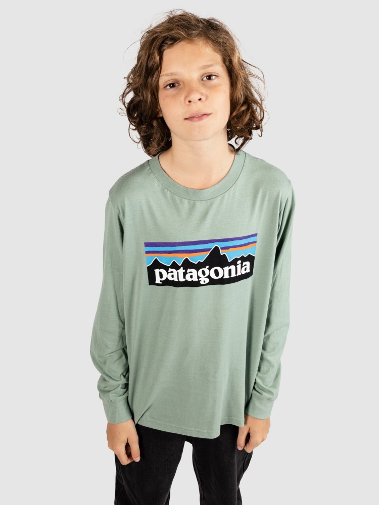 Лонгслив Patagonia P-6 Logo Kids Longsleeve T-Shirt, ellwood green
Лонгслив Patagonia P-6 Logo Kids Longsleeve T-Shirt, ellwood green