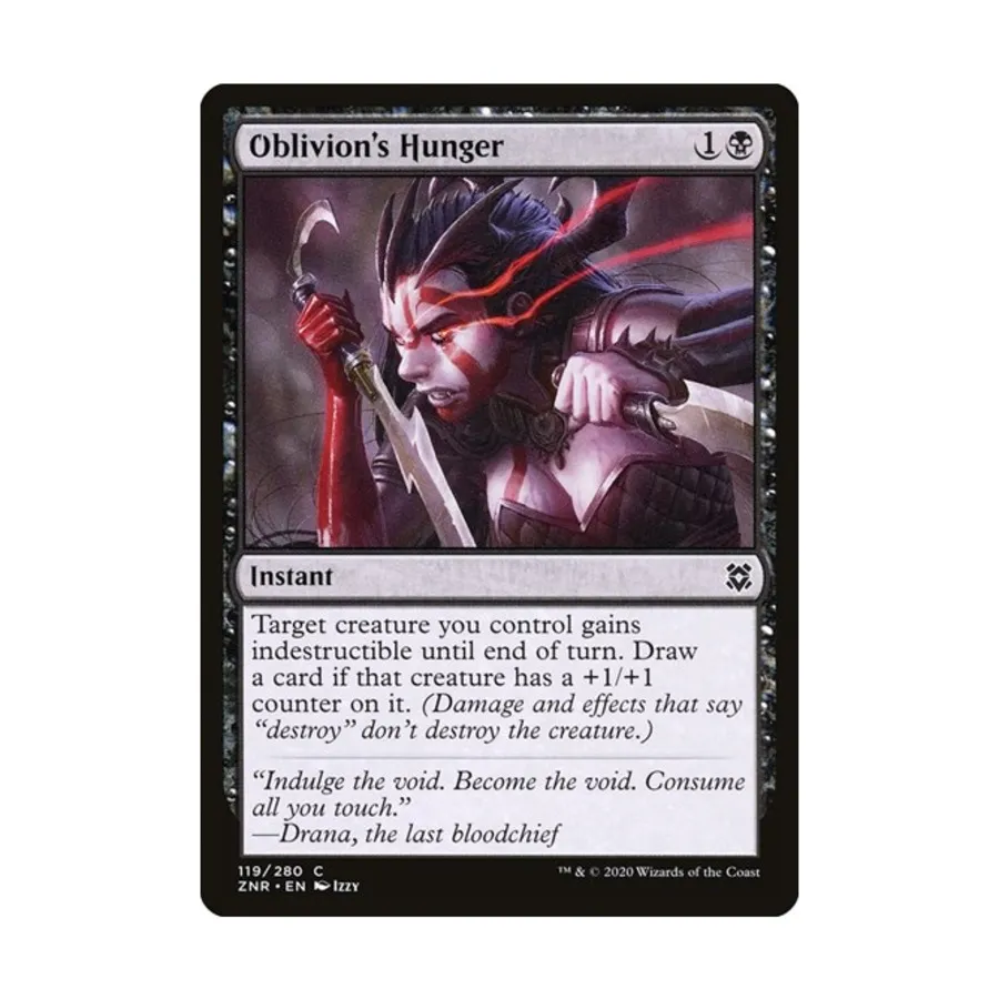 CCG Голод Обливиона (С), MTG - Zendikar Rising
CCG Голод Обливиона (С), MTG - Zendikar Rising