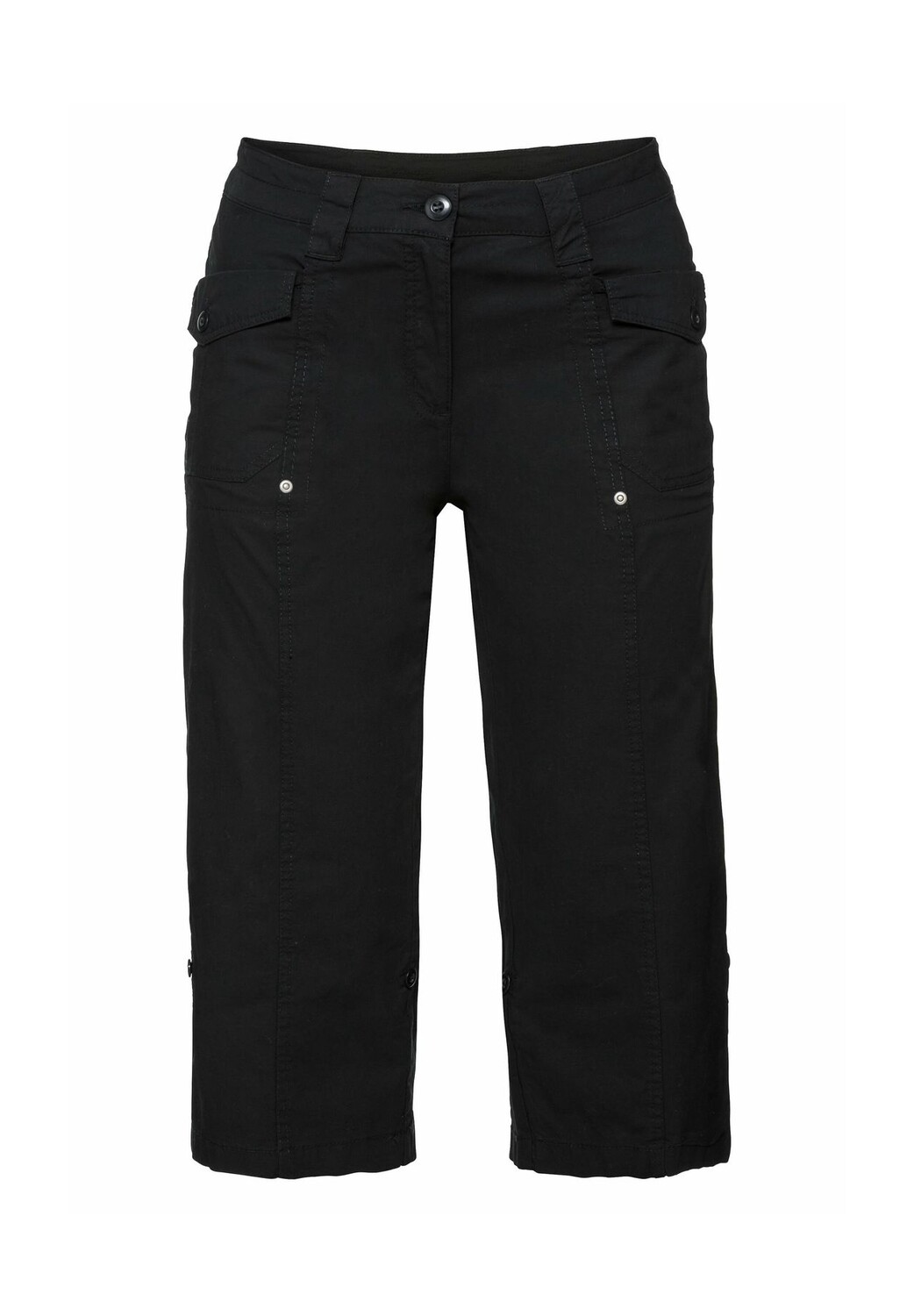 Брюки длиной 3/4 с функцией подворачивания sheego, черный
Брюки длиной 3/4 с функцией подворачивания sheego, черный