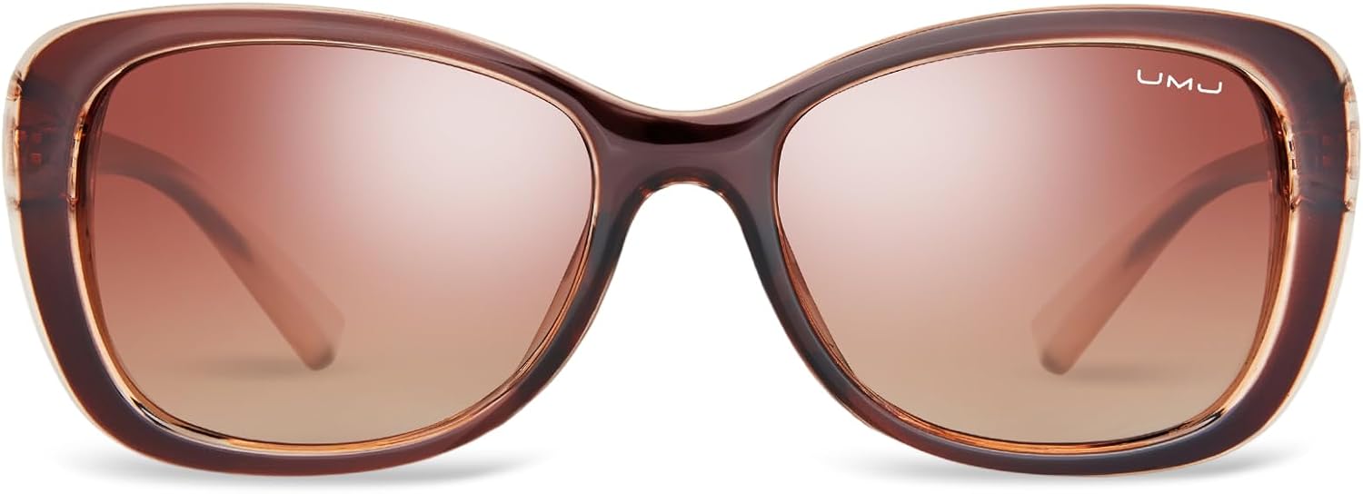 Поляризованные солнцезащитные очки для женщин — стильные очки с защитой от УФ-излучения для дам, также доступны и мужские солнцезащитные очки UMJ, Brown Frame/Brown Lens
Поляризованные солнцезащитные очки для женщин — стильные очки с защитой от УФ-излучения для дам, также доступны и мужские солнцезащитные очки UMJ, Brown Frame/Brown Lens