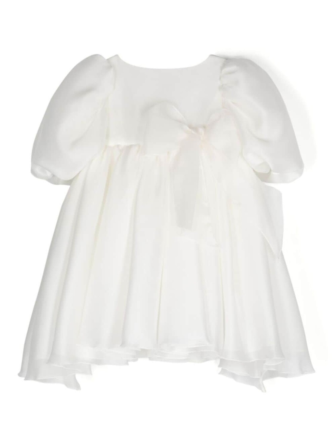 Шелковое платье с бантом La Stupenderia, серый
Шелковое платье с бантом La Stupenderia, серый