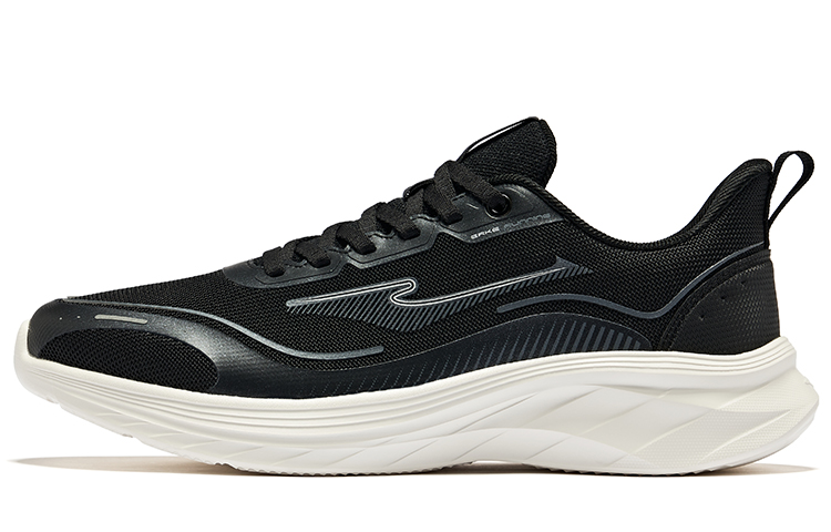 Амортизирующие износостойкие низкие кроссовки для бега мужские Jet Black Bright Silver Erke
Амортизирующие износостойкие низкие кроссовки для бега мужские Jet Black Bright Silver Erke