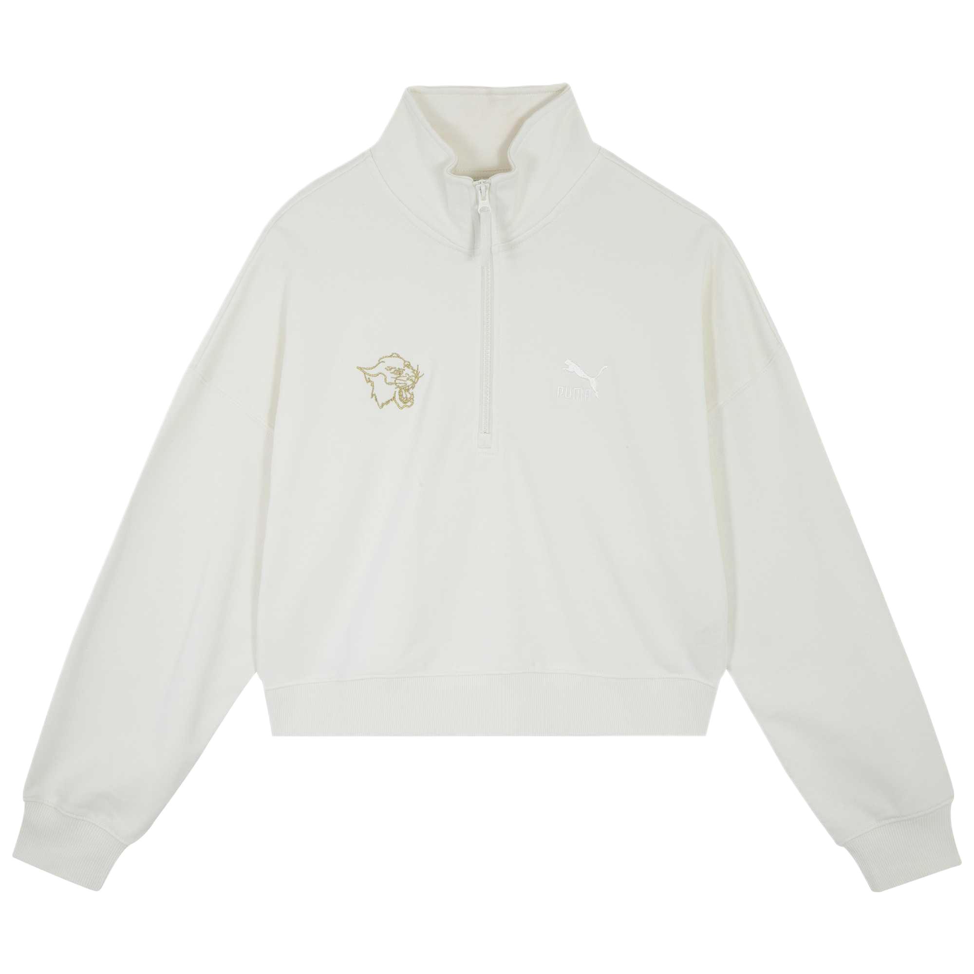 PUMA Толстовка Women's White с полузастежкой
PUMA Толстовка Women's White с полузастежкой