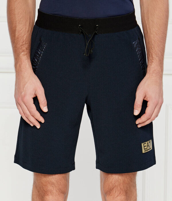 Шорты мужские Ea7 трикотажные на кулиске, синий
Шорты мужские Ea7 трикотажные на кулиске, синий
