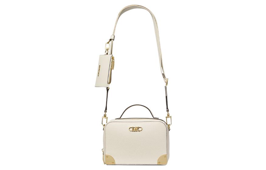 MICHAEL KORS Кожаная сумка комбо через плечо кроссбоди маленькая женская белая 
MICHAEL KORS Кожаная сумка комбо через плечо кроссбоди маленькая женская белая