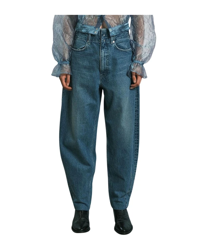 Джинсы-Баллоны из денима Tanaka, синий
Джинсы-Баллоны из денима Tanaka, синий