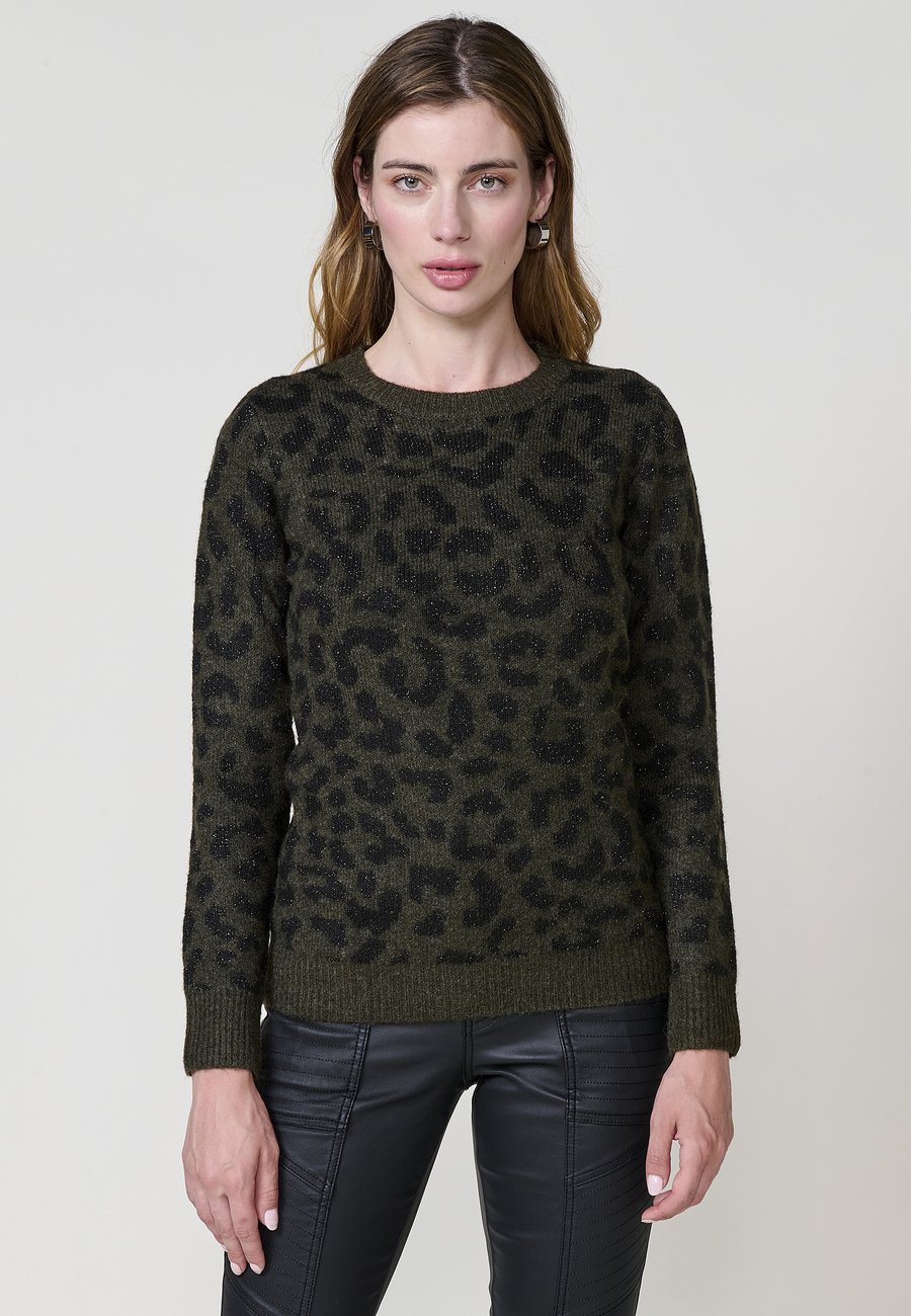 Джемпер Koroshi Jumper, Kaki Khaki/Khaki
Джемпер Koroshi Jumper, Kaki Khaki/Khaki