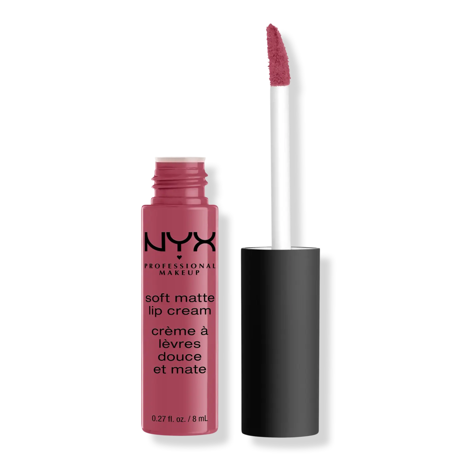 Мягкая матовая кремовая жидкая помада NYX Professional Makeup, San Paulo (bubblegum pink)
Мягкая матовая кремовая жидкая помада NYX Professional Makeup, San Paulo (bubblegum pink)