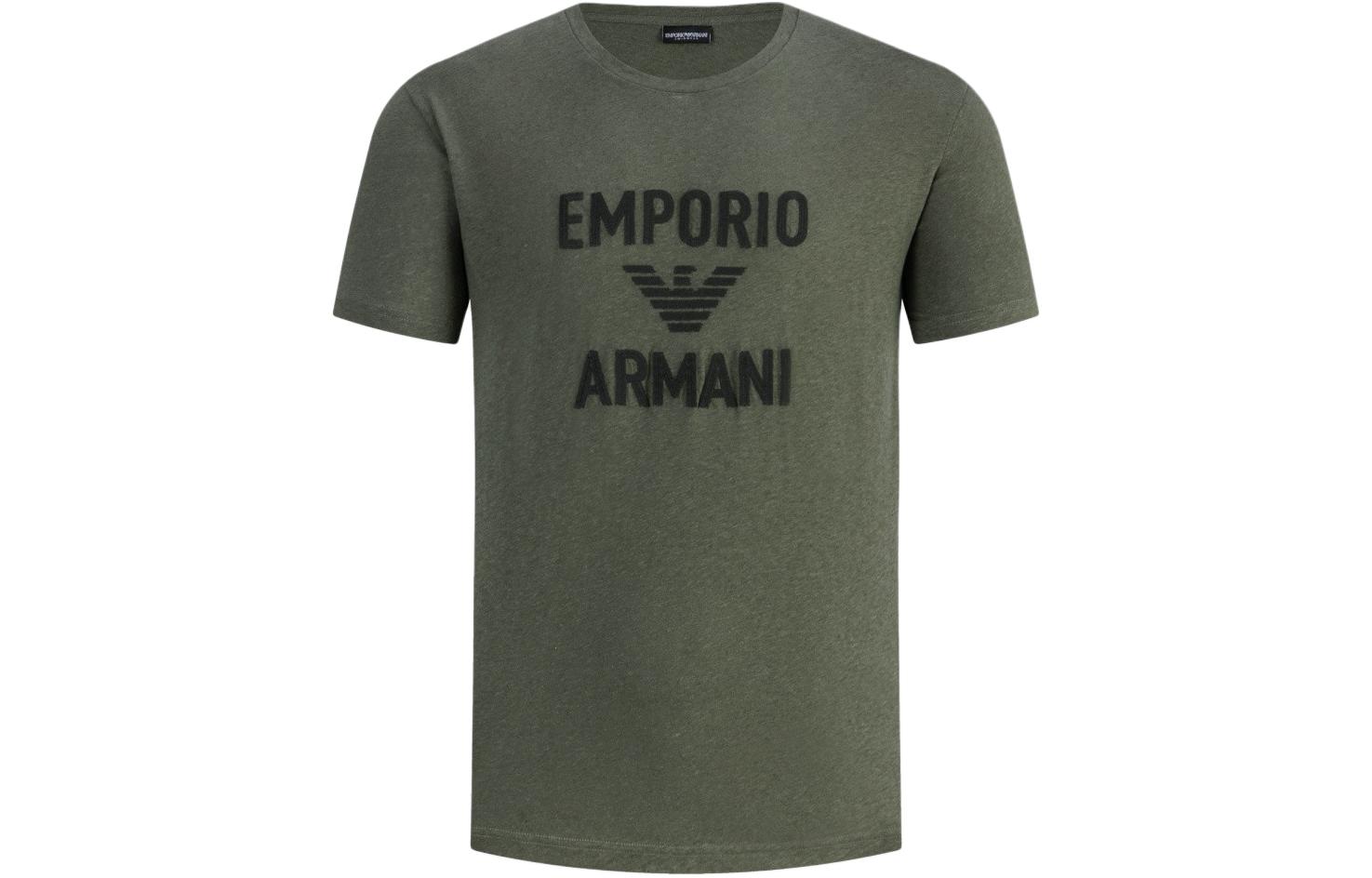 EMPORIO ARMANI Футболка SS24 мужская зеленая
EMPORIO ARMANI Футболка SS24 мужская зеленая