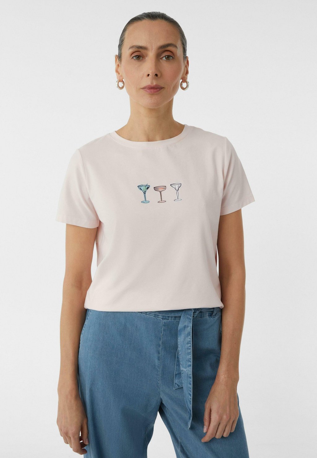 Футболка с принтом comma, светло-розовый
Футболка с принтом comma, светло-розовый