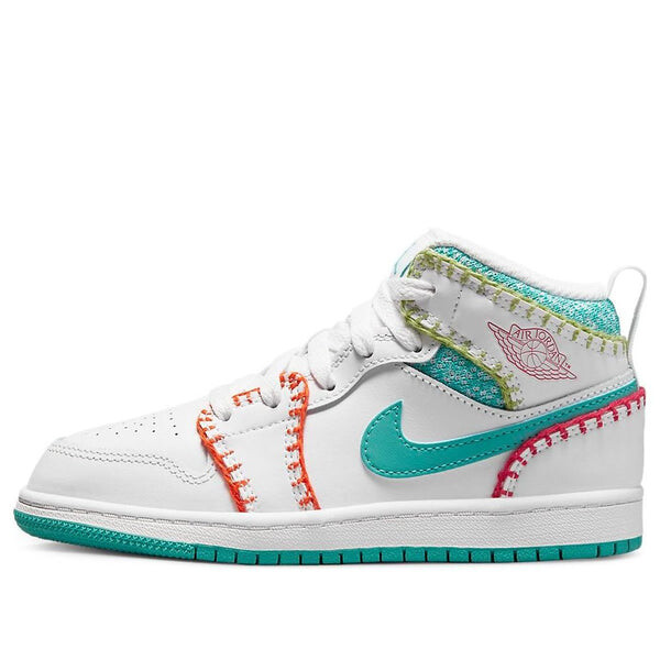 Кроссовки 1 средний размер Air Jordan, белый
Кроссовки 1 средний размер Air Jordan, белый