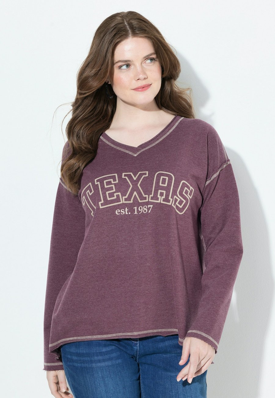 Толстовка Ulla Popken TEXAS CONTRAST STITCHING, Dark Claret/Berry
Толстовка Ulla Popken TEXAS CONTRAST STITCHING, Dark Claret/Berry