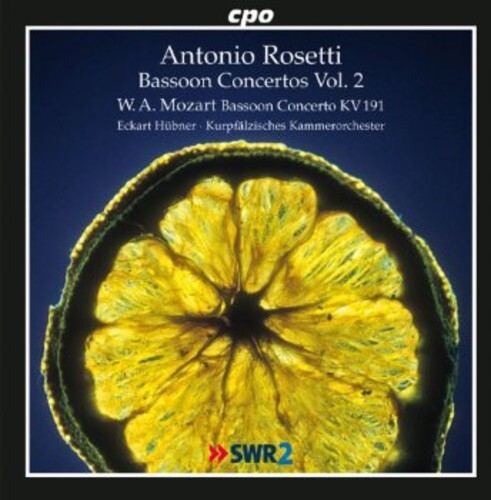 CD диск Rosetti / Kurpfaelzisches Kammerorchester / Hubner: Bassoon Concertos 2
CD диск Rosetti / Kurpfaelzisches Kammerorchester / Hubner: Bassoon Concertos 2