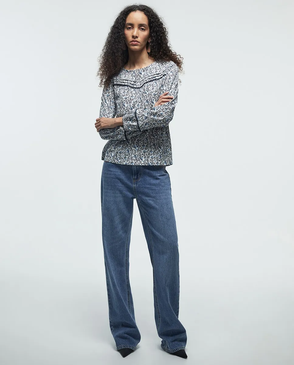 Романтическая футболка Sfera, синий
Романтическая футболка Sfera, синий