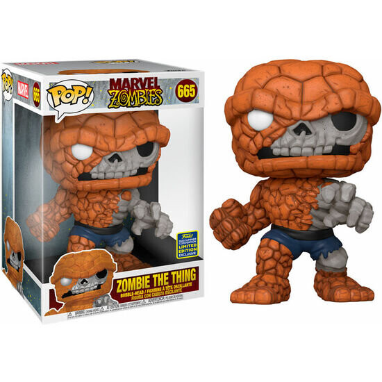 Funko POP! Marvel Zombies, коллекционная фигурка, Zombie The Thing, ограниченный выпуск, 665 г.
Funko POP! Marvel Zombies, коллекционная фигурка, Zombie The Thing, ограниченный выпуск, 665 г.