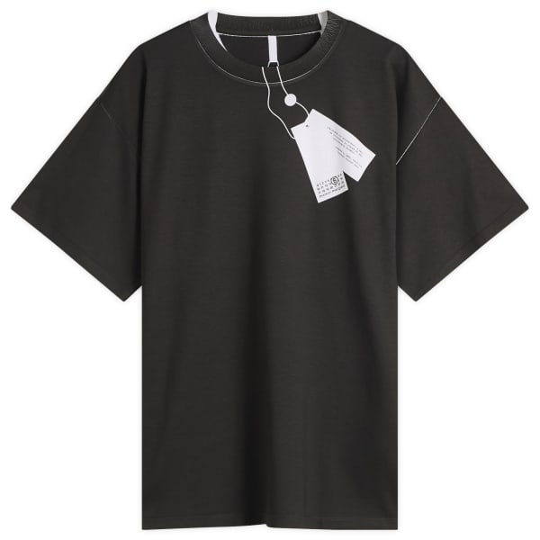Футболка с напечатанной этикеткой Mm6 Maison Margiela, черный
Футболка с напечатанной этикеткой Mm6 Maison Margiela, черный