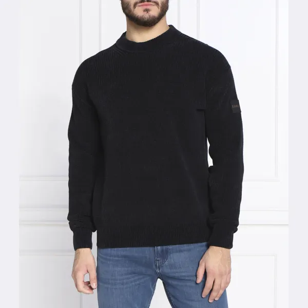 Свитер Komentino стандартного кроя Boss, синий
Свитер Komentino стандартного кроя Boss, синий