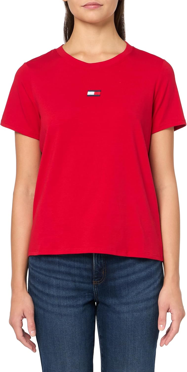 Женская футболка с коротким рукавом и вышитым логотипом Tommy Hilfiger, Rich Red, Красный, Женская футболка с коротким рукавом и вышитым логотипом Tommy Hilfiger, Rich Red
Женская футболка с коротким рукавом и вышитым логотипом Tommy Hilfiger, Rich Red, Красный, Женская футболка с коротким рукавом и вышитым логотипом Tommy Hilfiger, Rich Red
