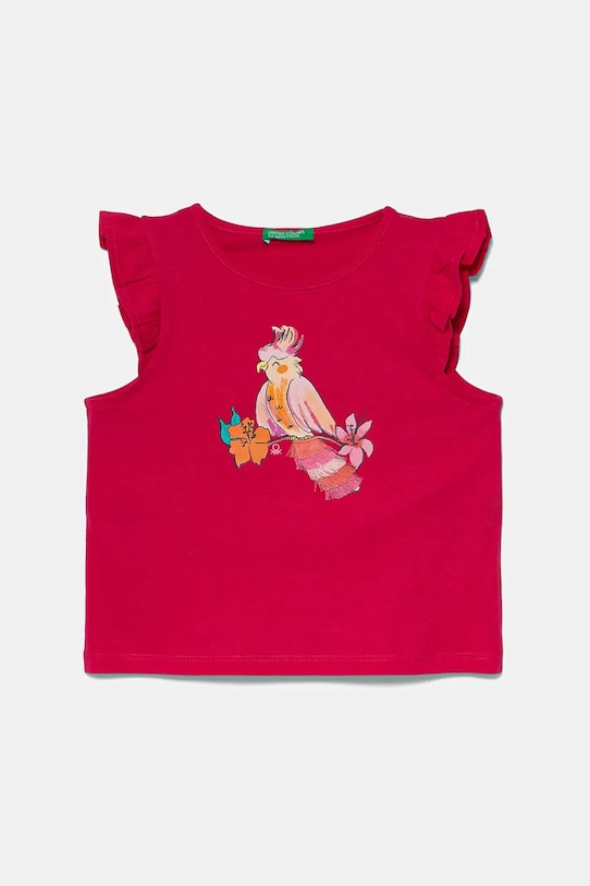 Детская хлопковая футболка United Colors Of Benetton, розовый
Детская хлопковая футболка United Colors Of Benetton, розовый