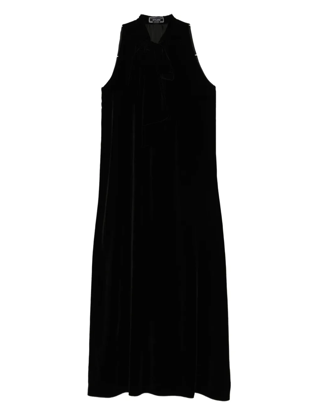 Бархатное платье с бантом STYLAND, черный
Бархатное платье с бантом STYLAND, черный