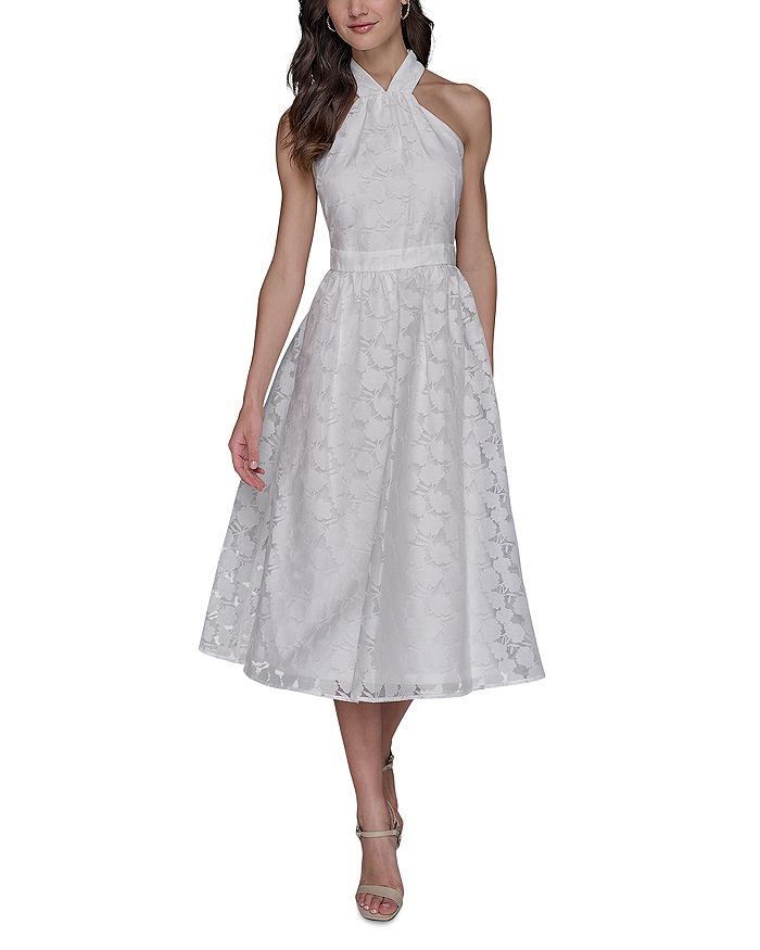 Платье с цветочным принтом Burnout KARL LAGERFELD PARIS, белый
Платье с цветочным принтом Burnout KARL LAGERFELD PARIS, белый