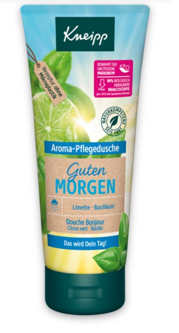 Kneipp, Guten morgen, Стимулирующий гель для душа, 200 мл
Kneipp, Guten morgen, Стимулирующий гель для душа, 200 мл