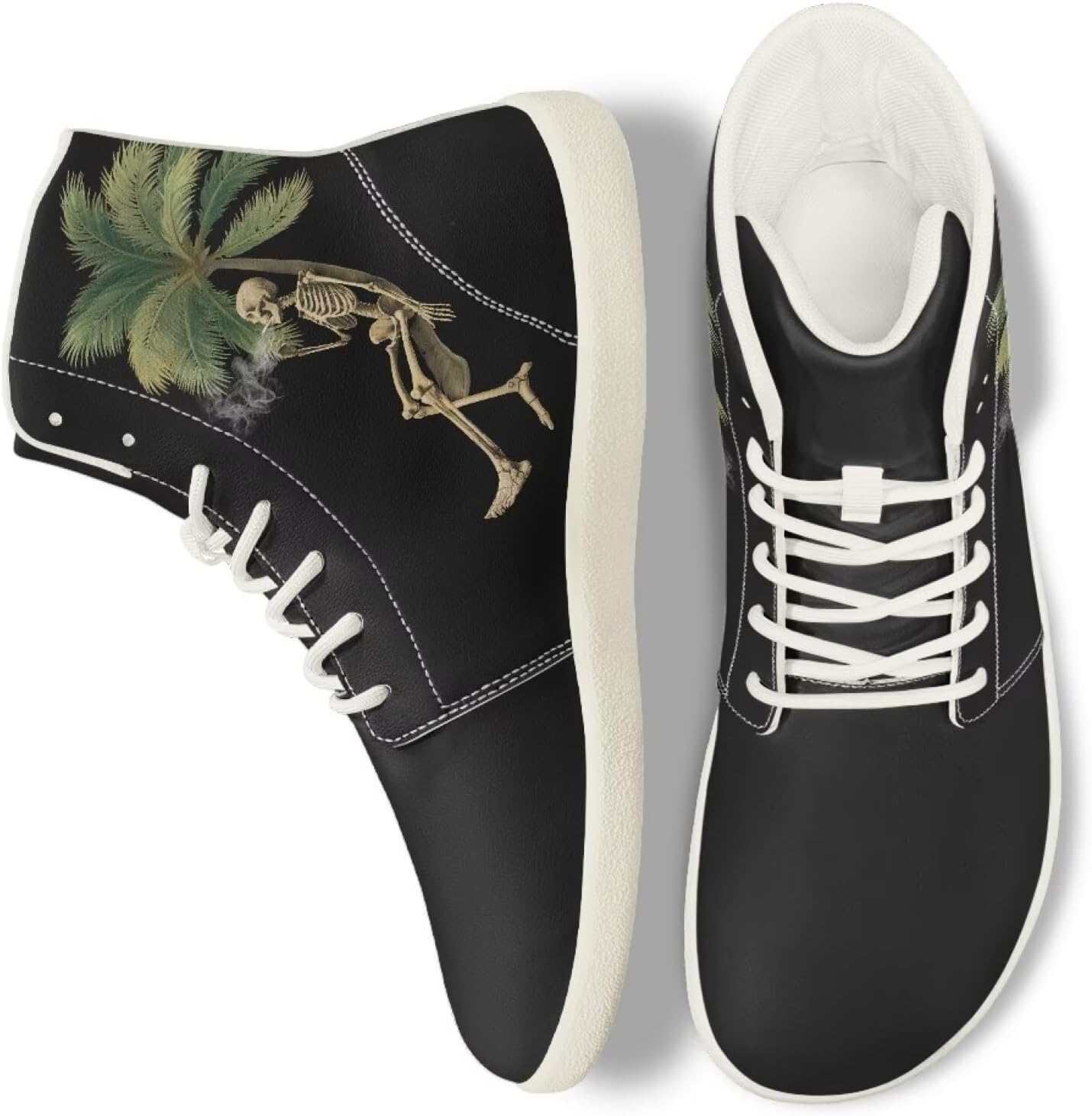 Мужские широкие высокие кроссовки босоногого типа, легкие, противоскользящие, для ходьбы, с нулевым перепадом, повседневные кроссовки с поддержкой лодыжки, размеры 5-14 Qoiuvncy, Skeleton Palm Tree
Мужские широкие высокие кроссовки босоногого типа, легкие, противоскользящие, для ходьбы, с нулевым перепадом, повседневные кроссовки с поддержкой лодыжки, размеры 5-14 Qoiuvncy, Skeleton Palm Tree