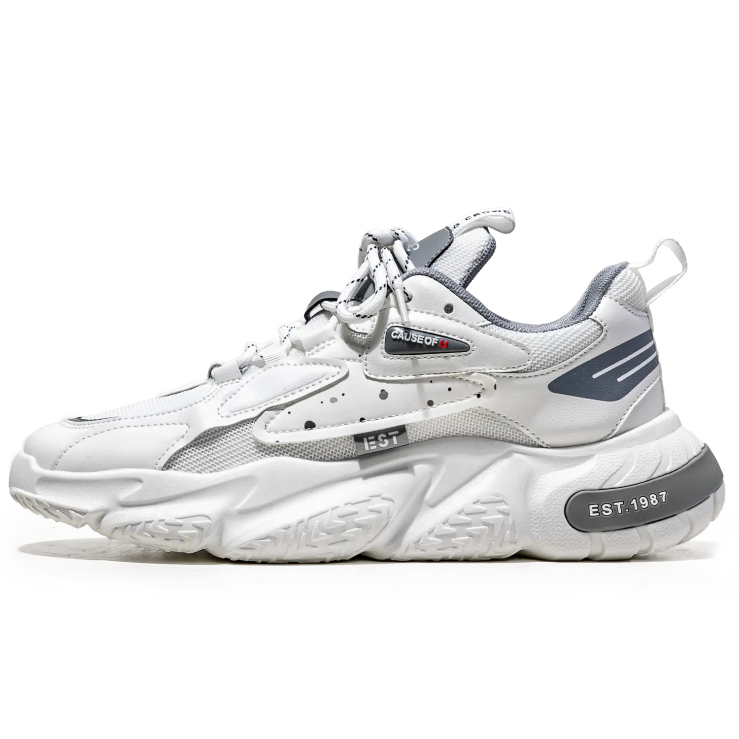 TELENT Амортизирующие дышащие легкие низкие кеды мужские бело-серые, цвет White Gray
TELENT Амортизирующие дышащие легкие низкие кеды мужские бело-серые, цвет White Gray