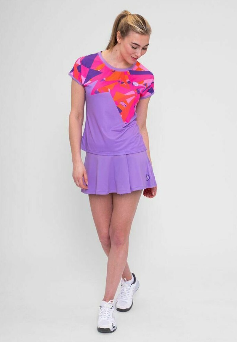 Принт на футболке SPIKE CAPSLEEVE BIDI BADU, фиолетовый
Принт на футболке SPIKE CAPSLEEVE BIDI BADU, фиолетовый