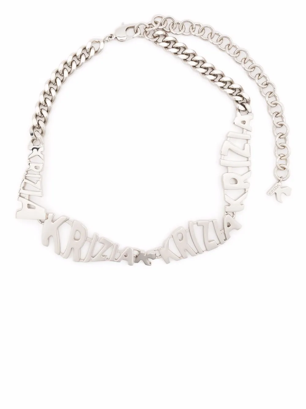 Колье с логотипом Krizia, серебяный
Колье с логотипом Krizia, серебяный