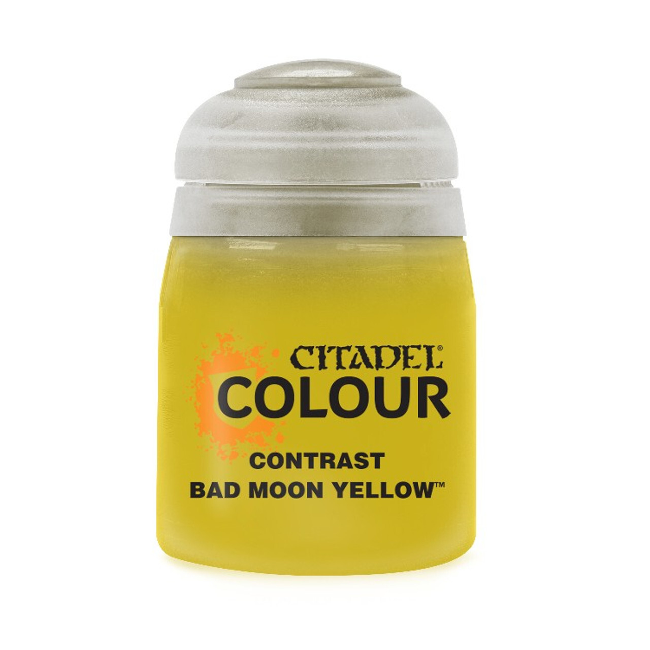 Аксессуары Citadel Colour Contrast Paint: Bad Moon Yellow (18ml)
Аксессуары Citadel Colour Contrast Paint: Bad Moon Yellow (18ml)
