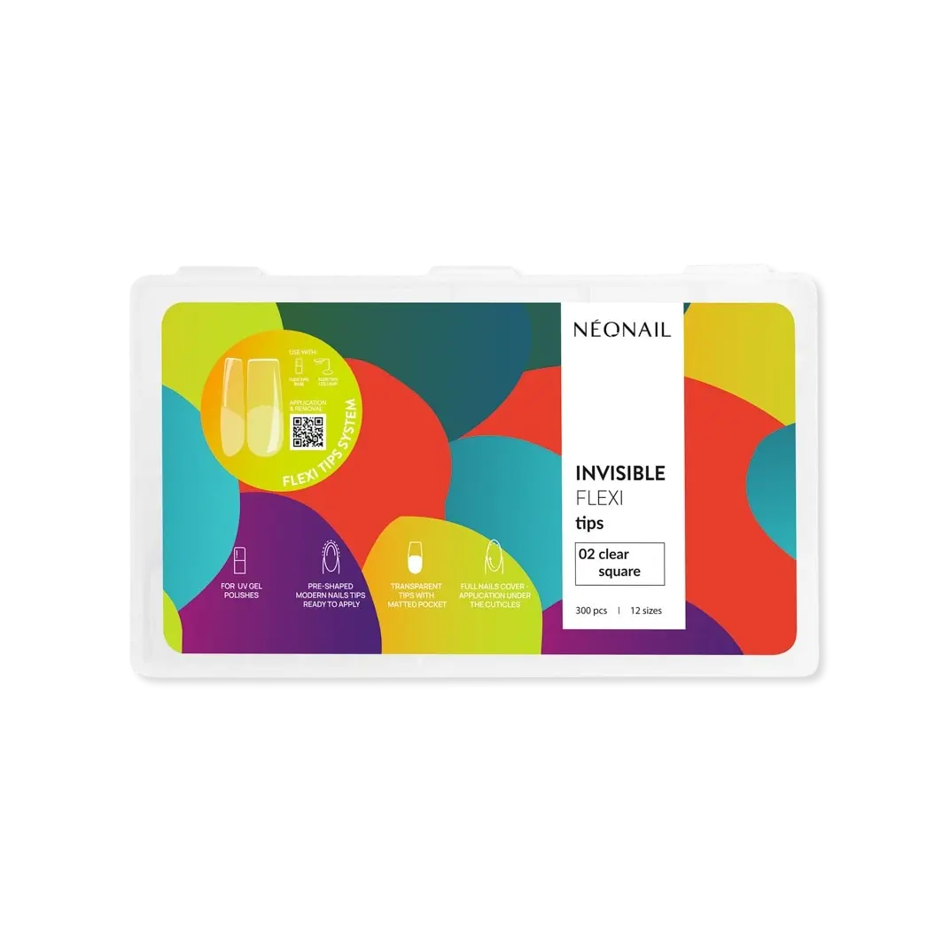 Искусственные ногти flexi tips clear square Neonail, количество 1 шт.
Искусственные ногти flexi tips clear square Neonail, количество 1 шт.