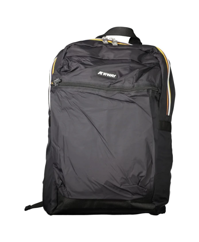 Черный мужской рюкзак из полиамида K-Way, черный
Черный мужской рюкзак из полиамида K-Way, черный