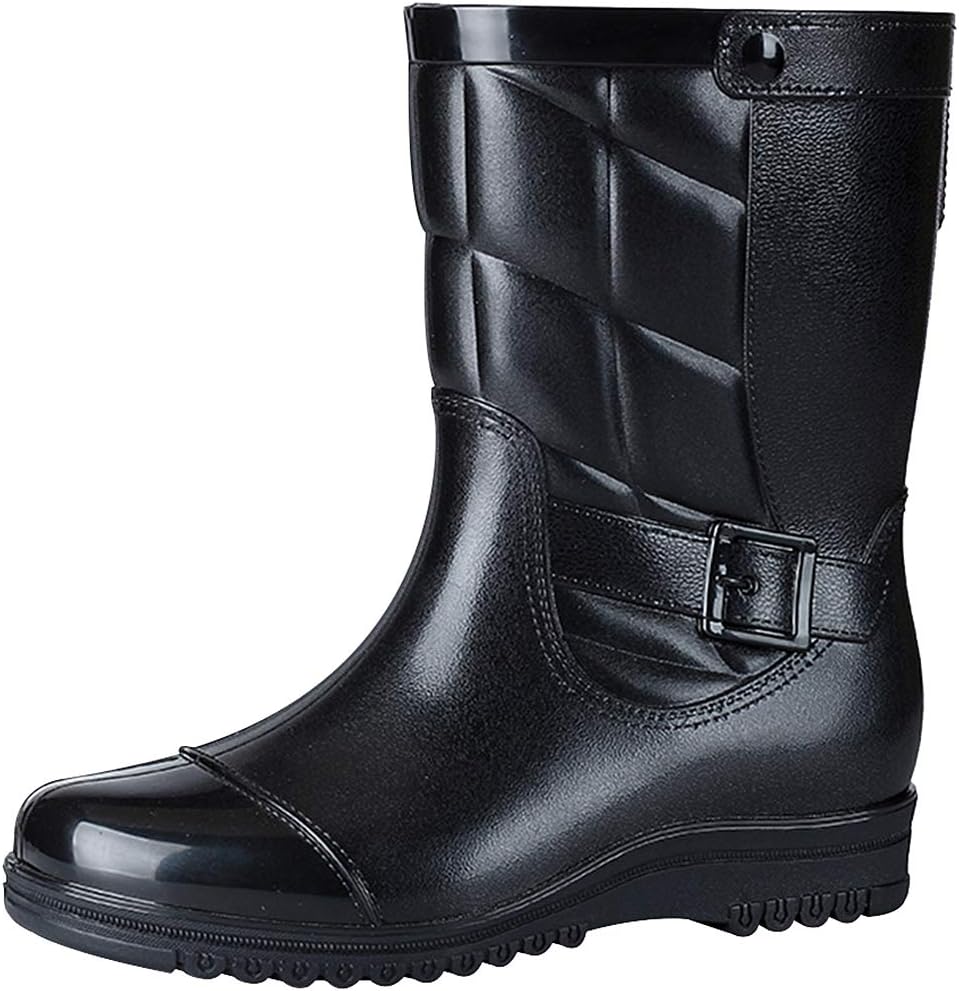 Мужские водонепроницаемые сапоги Jamron из ПВХ средней длины с отстегивающейся подкладкой, черный
Мужские водонепроницаемые сапоги Jamron из ПВХ средней длины с отстегивающейся подкладкой, черный