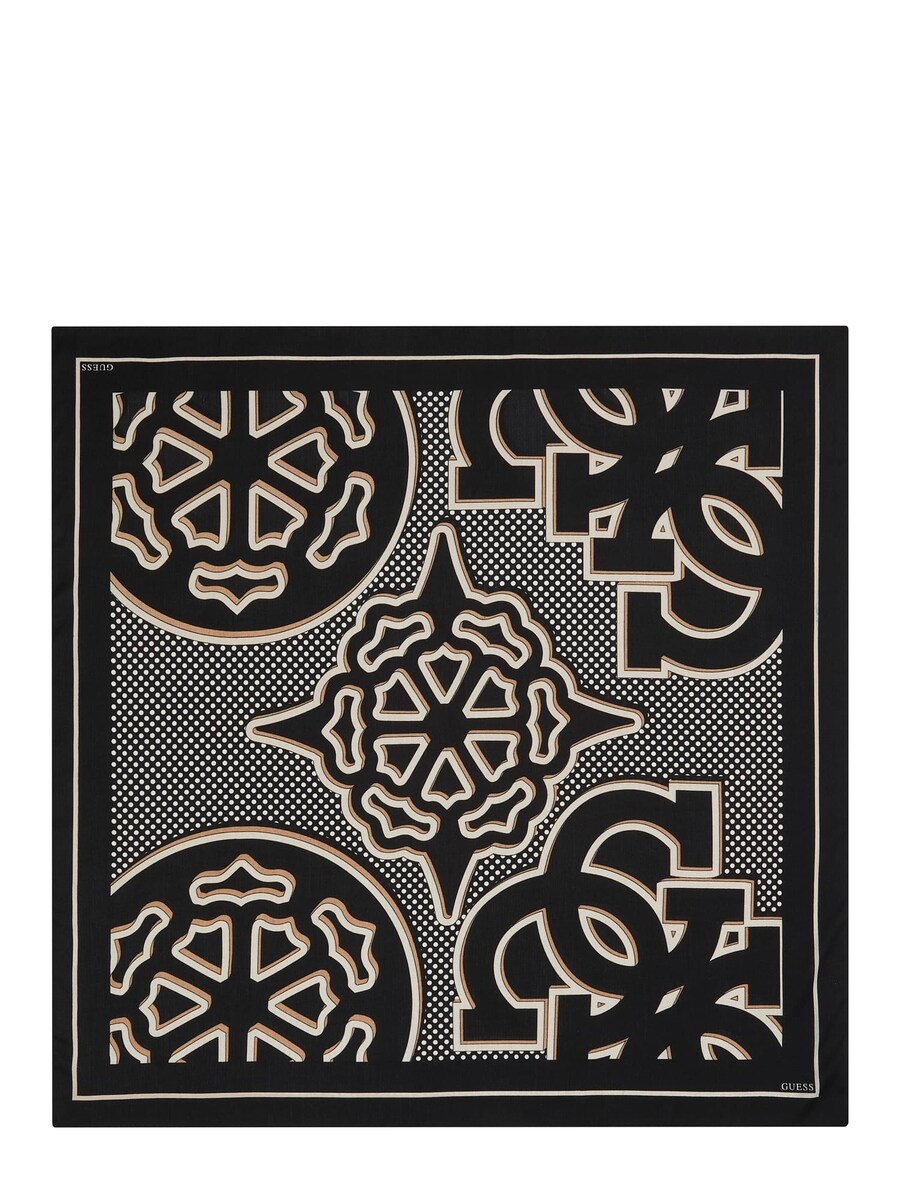 Платок GUESS, черный
Платок GUESS, черный
