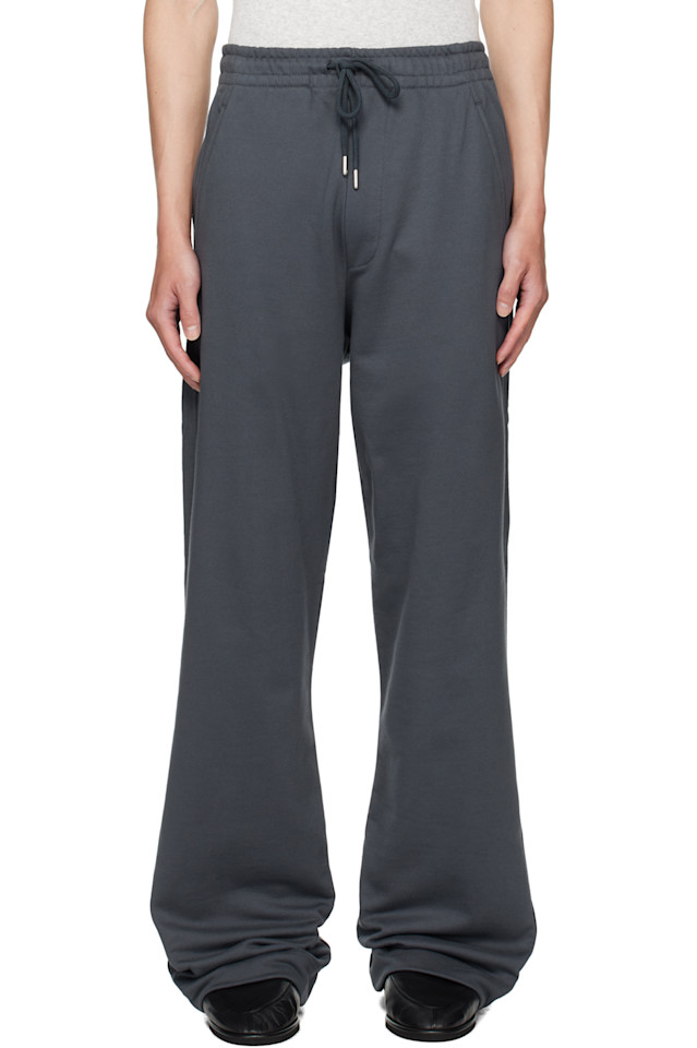 Dries Van Noten Синие спортивные штаны на завязках
Dries Van Noten Синие спортивные штаны на завязках