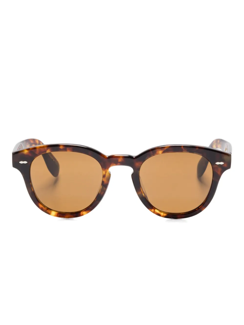 Солнцезащитные очки в круглой оправе Oliver Peoples, коричневый
Солнцезащитные очки в круглой оправе Oliver Peoples, коричневый