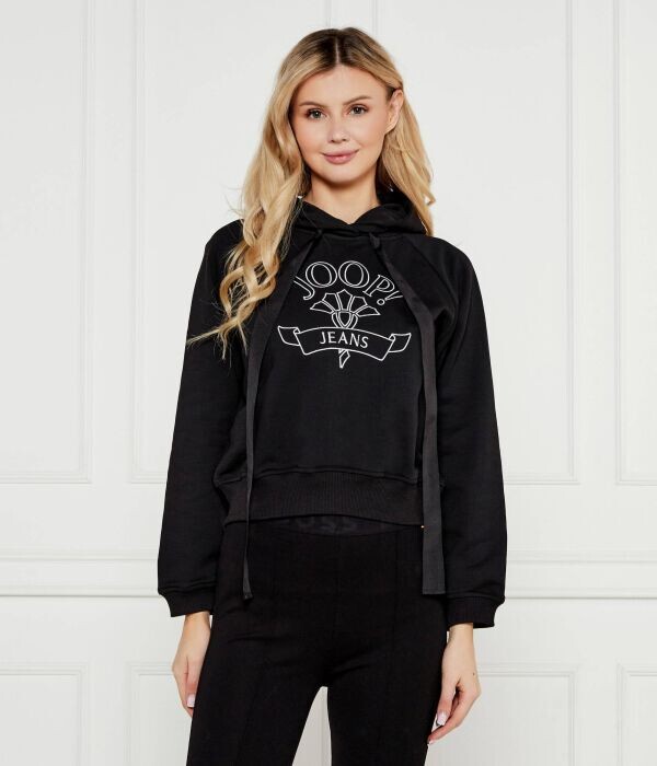 Толстовка женская Joop! Jeans короткая с принтом, черный
Толстовка женская Joop! Jeans короткая с принтом, черный