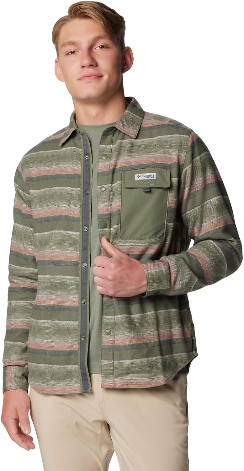 Columbia мужская рубашка PFG Uncharted, Smokey Sage Lunar Stripe
Columbia мужская рубашка PFG Uncharted, Smokey Sage Lunar Stripe