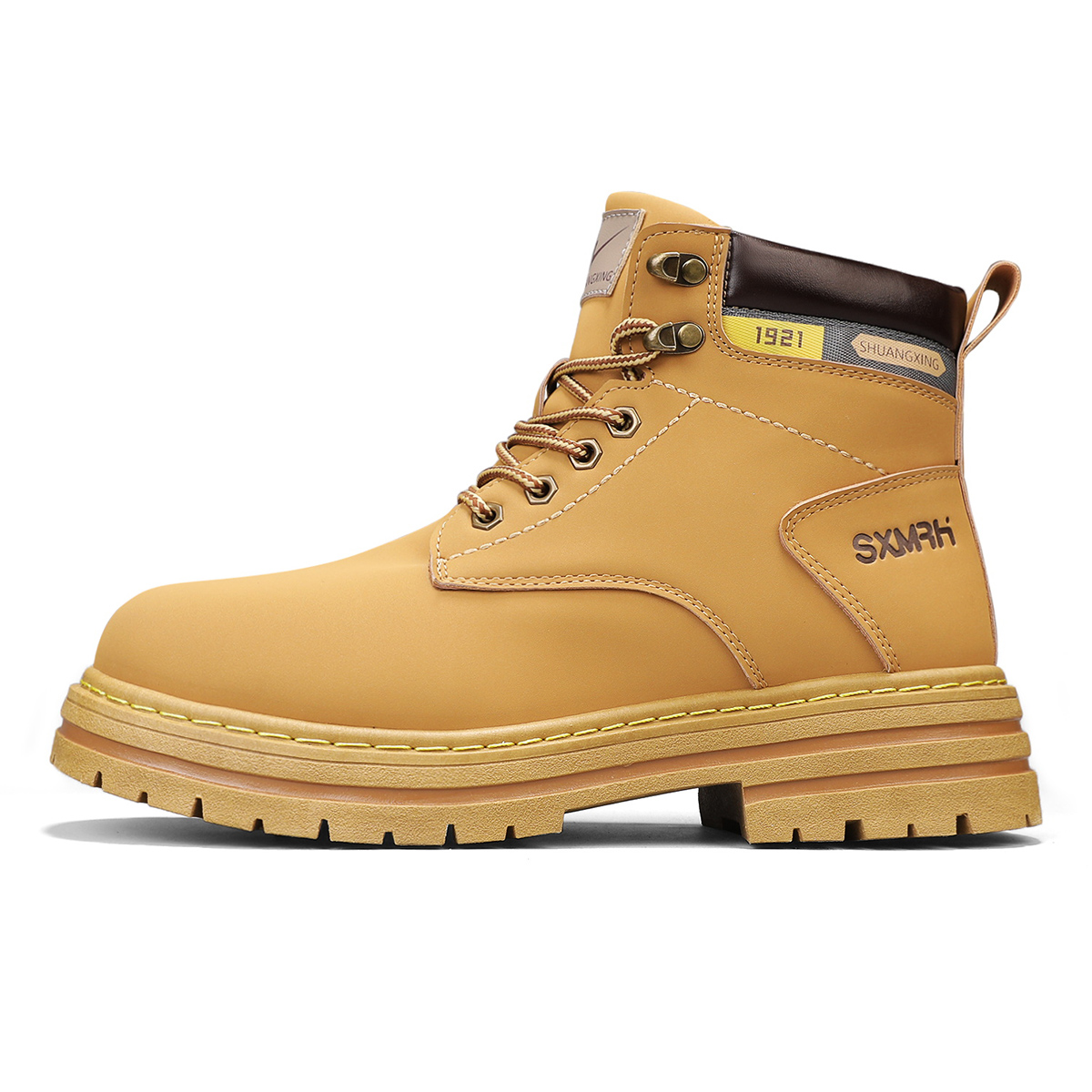 Binary Ботинки Martin мужские, черно-желтые
Binary Ботинки Martin мужские, черно-желтые