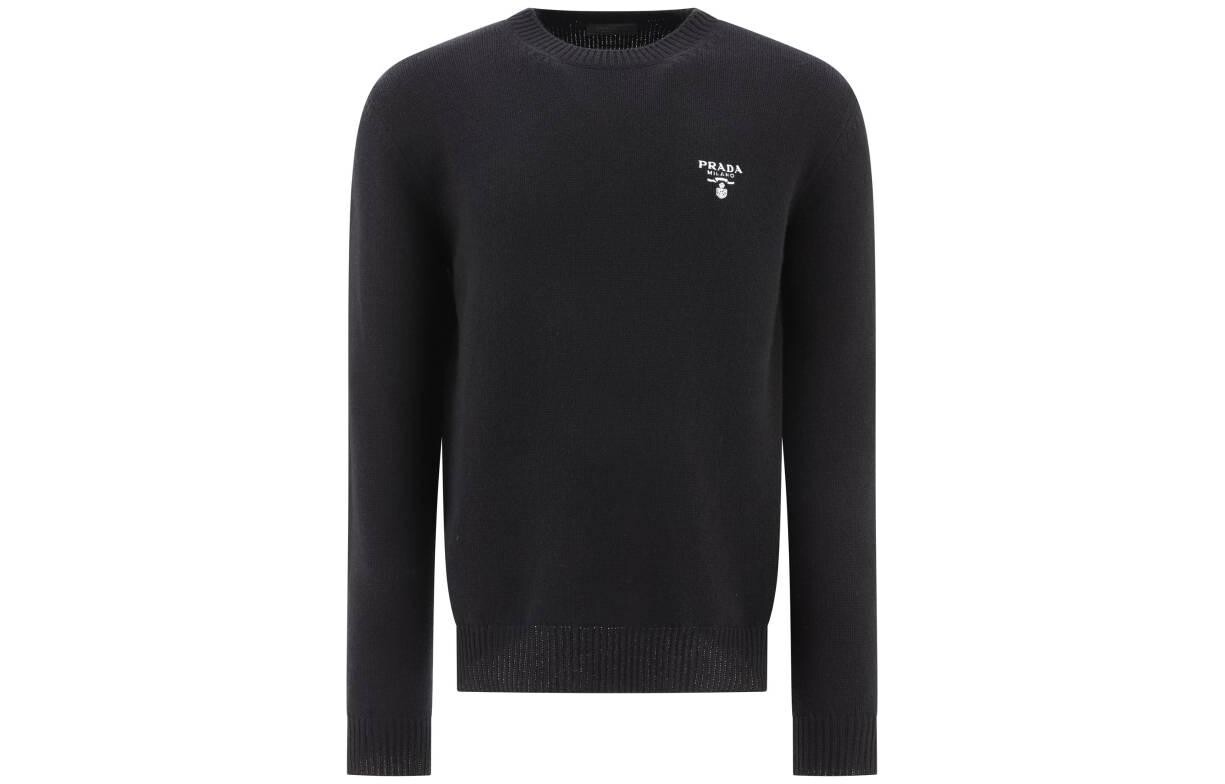 Свитер мужской Prada Logo Embroidered, черный
Свитер мужской Prada Logo Embroidered, черный