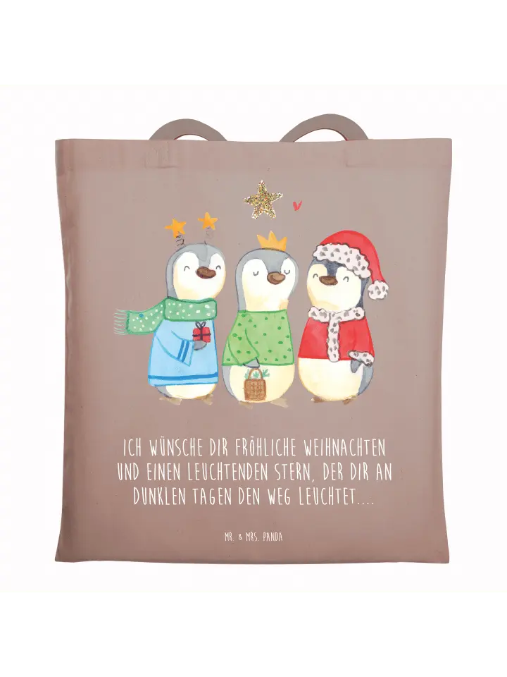 Сумка для переноски Mr & Mrs Panda Winterzeit Heilige drei Könige, пастельно-коричневый
Сумка для переноски Mr & Mrs Panda Winterzeit Heilige drei Könige, пастельно-коричневый