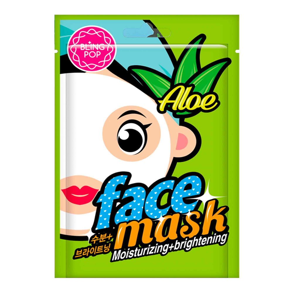 Маска для лица Mascarilla Facial Con Aloe Vera - Hidratante Y Iluminadora Bling Pop, 20 мл
Маска для лица Mascarilla Facial Con Aloe Vera - Hidratante Y Iluminadora Bling Pop, 20 мл