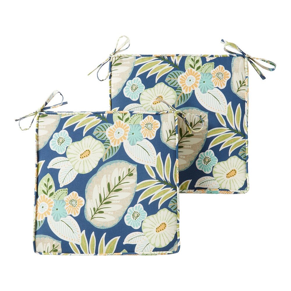Greendale Home Fashions Набор подушек для уличного квадратного стула из 2 предметов, цвет Marlow Blue Floral
Greendale Home Fashions Набор подушек для уличного квадратного стула из 2 предметов, цвет Marlow Blue Floral
