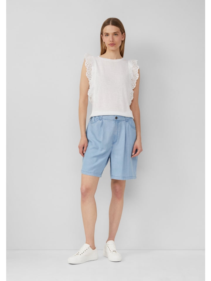 Тканевые шорты s.Oliver, синий
Тканевые шорты s.Oliver, синий