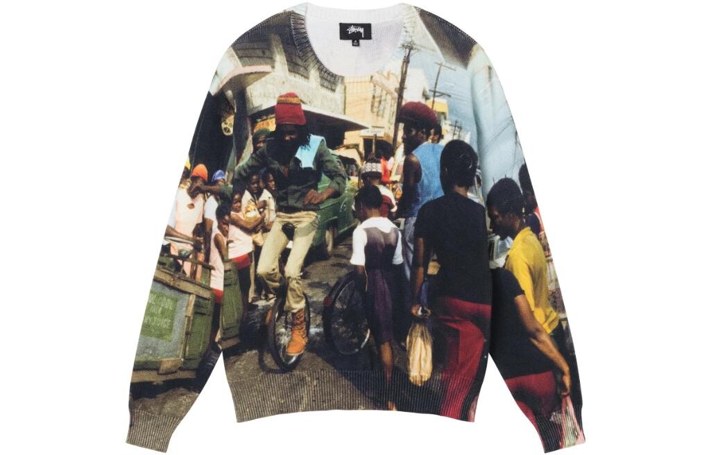 Свитер мужской многоцветный Stussy, цвет Multicolor
Свитер мужской многоцветный Stussy, цвет Multicolor