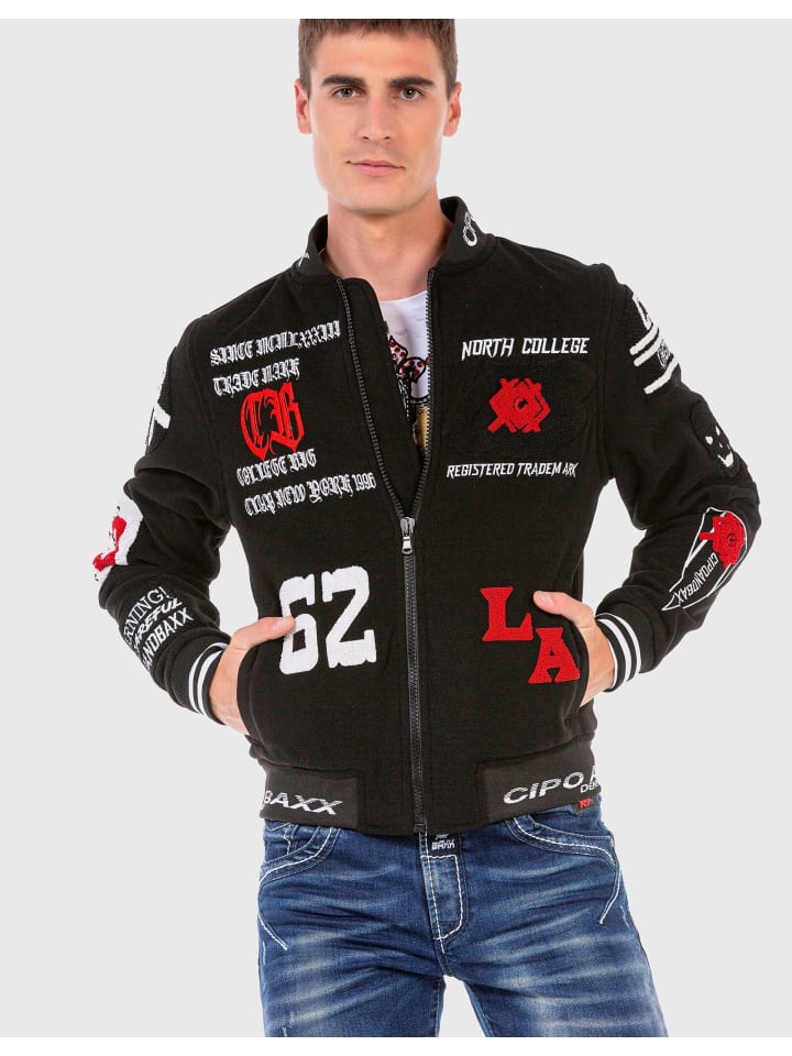 Спортивная куртка Cipo & Baxx, черный
Спортивная куртка Cipo & Baxx, черный