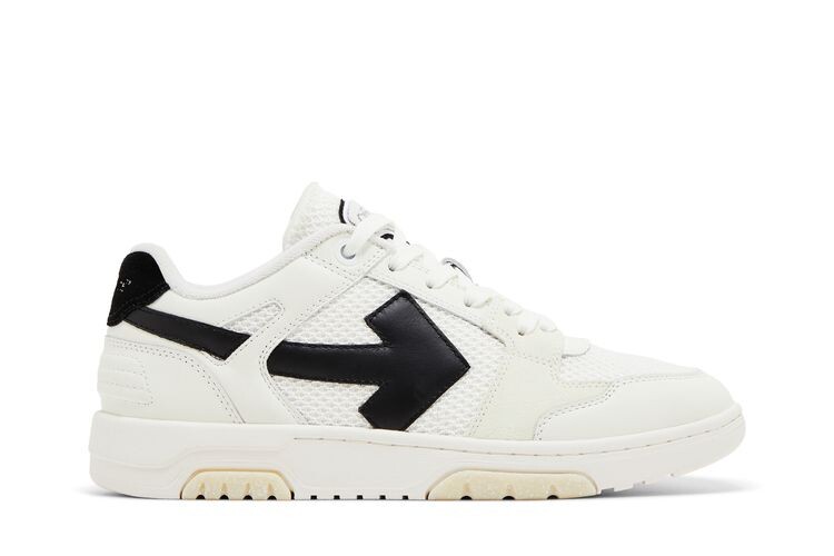 Кроссовки Off-White Out of Office Slim White Black, белый 
Кроссовки Off-White Out of Office Slim White Black, белый