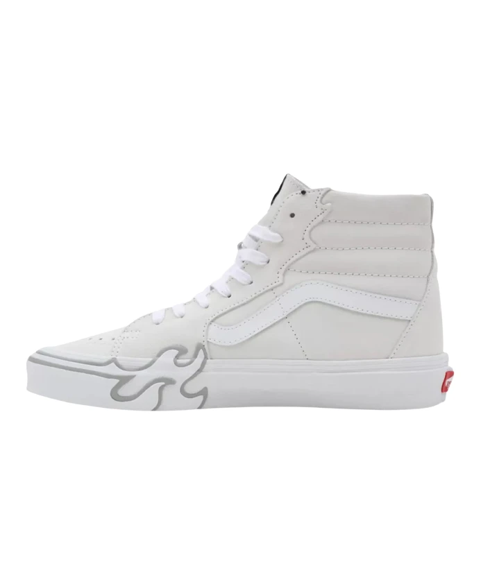 Кроссовки Flame sk8-hi Vans, белый
Кроссовки Flame sk8-hi Vans, белый